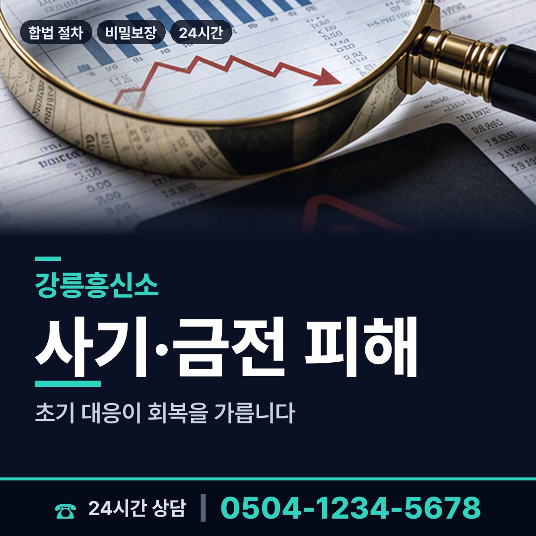 강릉 중앙동 탐정업체 상담 안내